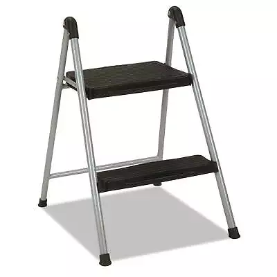 Cosco Folding Step Stool 2- Step 200lb 16 9/10  Working Height White Gold/black • $43.36