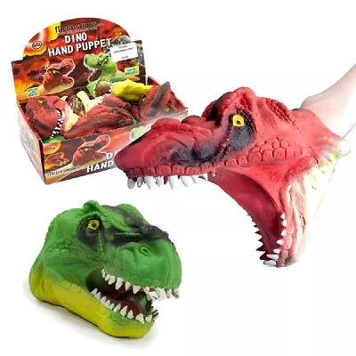 Hgl T-rex Dinosaur Hand Puppet - Sv13436 Fun Play Toy Gift Glove  Predator Game • £7.25