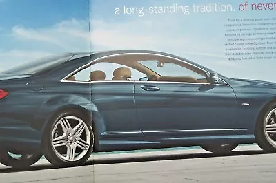 2012 Mercedes Cl 63 Amg Cl 550 Owners Sales Brochure W216 Cl Class Cl 600 Cl 65 • $23.99