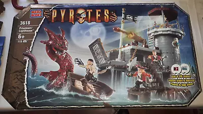 Mega Bloks Pyrates Set 3618 Privateers Lighthouse (complete/boxed) • £75