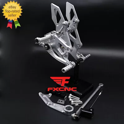For Yamaha YZF R15 V3 2018 2019 2020 CNC Rearset Footpegs Shift Pedals Aluminum • $129.99