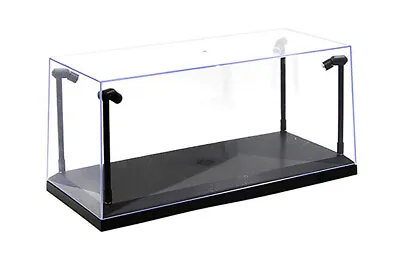 Collectible Acrylic Display Case W. LED Lights For 1/18 Scale Diecast Model Car  • $34.95