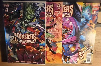 Monsters Unleashed 1 3 4 5 • $24.99