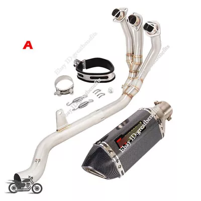 Exhaust System Front Link Pipe For Triumph Trident 660 2021-2023 Tiger 660 Sport • $328.95