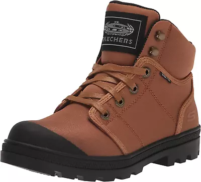 Skechers Womens Rotund Darragh Work Lace-Up Boot Safety Toe • $79.99