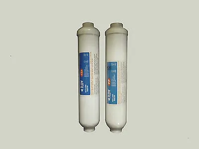 £10.50 • Buy L1 Portable  RO Reverse Osmosis Unit Replacement Inline Carbon Sediment  Filters