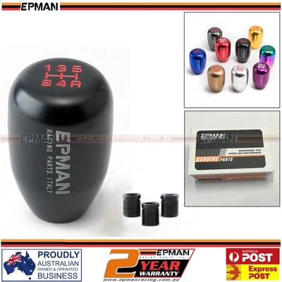$29.99 • Buy 5 Speed Gear Knob Shift Lever Manual M10 M12 Universal Car Shifter Stick Black