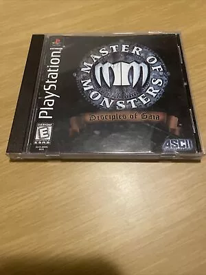 Master Of Monsters: Disciples Of Gaia (Sony PlayStation 1 1998) • $25