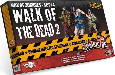 WALK OF THE DEAD 2 | BOX OF ZOMBIES - SET#4 - Board Game Brand New • $119.90