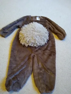 RARE Baby Disney Store Star Wars Ewok Fancy Dress 18- 24 Months (no Mask) • £8.99