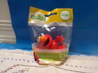 Elmo Sesame Street Friends 3  Figure Playskool Toy Or Cake Topper Ages 18mo+ • $1.99