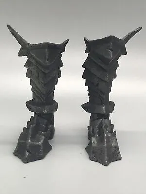 $25.99 • Buy Black Silver Boots Feet Legs Mythic Legions Belphegorr Demon Arethyr Vorthogg