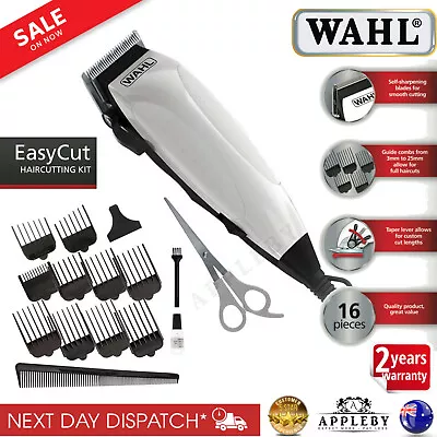 Wahl Hair Clippers Electric Mens Professional Haircut Boys Trimmer Grooming Kit • $60.77