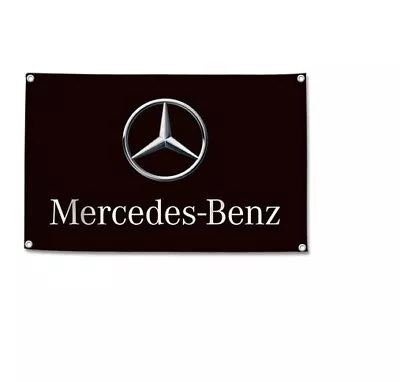 Banner Flag  Tapestry Size3x2ft [MERCEDES BENZ]garage Room Decora 16056 • $20