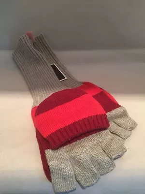 Juicy Couture Pop Top Mittens Winter Gloves Retails $58.00 Grey Multicolored • $20