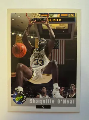 1992 Classic Games #1 Shaquille O'Neal Draft Picks LSU Basketball Card • $1