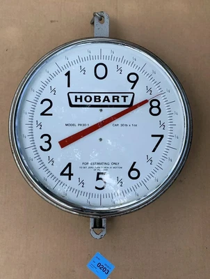$124.95 • Buy Hobart PR30-1 Hanging Food Produce Scale - Home Decor? - Double Sided 30lb X 1oz