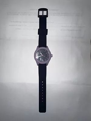 MOVADO SWISS WATCH Silicone Band LAVENDER/BLUE ESQ • $55