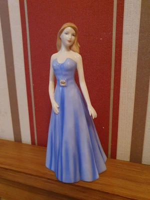 £7.99 • Buy ROYAL DOULTON SIGNS OF THE ZODIAC 'CANCER’ China Figurine BOOXED HN5339 In Blue