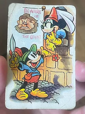 Extremely Rare 1938 Castell Bros. Ltd. Mickey & Minnie Mouse Mickey's Fun Fair • $100