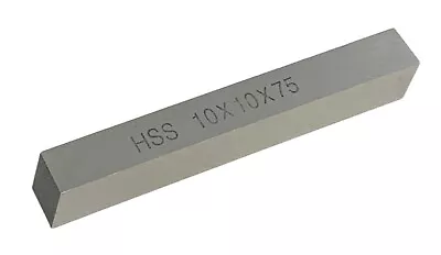 10mm Square Tool Steel 75mm Long 10 X 10 X 75mm Tool Blank Rdgtools • £4.50