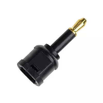 Mini Plug Toslink Male To Toslink Female Fiber Optical Digital Audio Adapter • $4.25