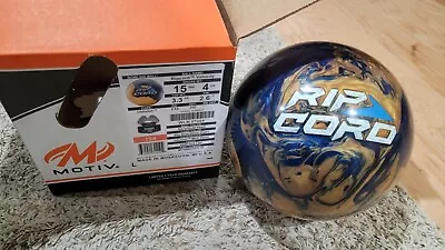 Motiv Ripcord Velocity Bowling Ball 1st Quality | 15 Pounds | 2.6  Pin | 3.3ozTW • $179.95