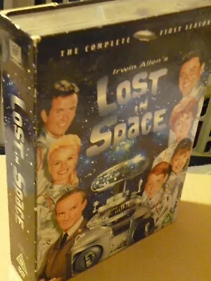 LOST IN SPACE Complete First Season DVD Box Set 8 Discs MISSING SLIP CASE • £11.69