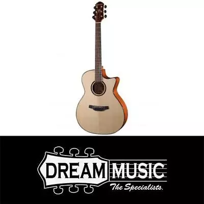 Crafter HG-500CE/N GA Cutaway Acoustic Electric Guitar With Gig Bag RRP$699 • $519