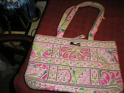 Vintage Vera Bradley Handbag Made In USA Pink • $12.95