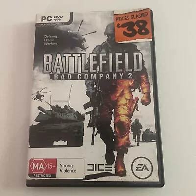 BATTLEFIELD Bad Company 2 Complete PC Game DVD ROM - Free Postage  • $15