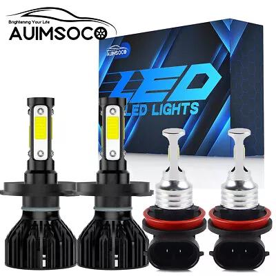 For Nissan Cube 2009-2014 9003 H4 +H11 LED Headlight + Fog Lights High/Low Beam • $39.99