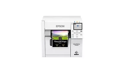 Epson ColorWorks CW-C4000 Color Inkjet Label Printer (Gloss) P/N: C31CK03A991 • $1450