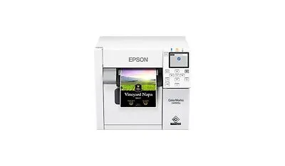 Epson ColorWorks CW-C4000 Color Inkjet Label Printer (Gloss) P/N: C31CK03A9991 • $1450