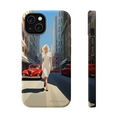  City Stroll Glamour  Marilyn Monroe Phone Case -MagSafe Tough Cases • $29.85