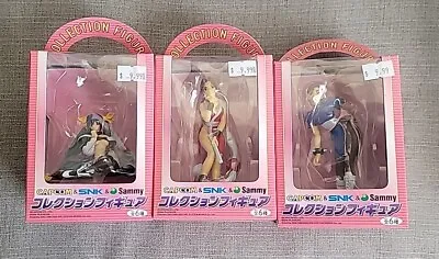 Capcom & SNK & Sammy Collection Figures Chun-Li & Mai Shiranui & Dizzy Completed • $100