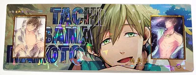 Gentlemen Country Anime Husbando Bookmark Film Card - Free! Tachibana Makoto • $6