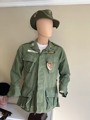 JJ 2nd Pattern Jungle Jacket Small Regular Medical Corps Doctor ARVN Hanger • $279.99