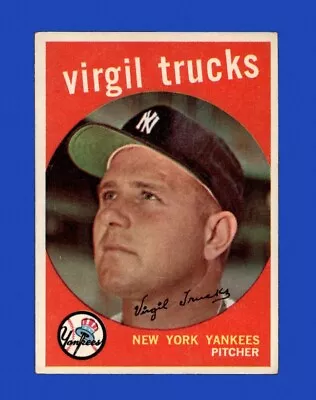 1959 Topps Set-Break #417 Virgil Trucks VG-VGEX *GMCARDS* • $0.79