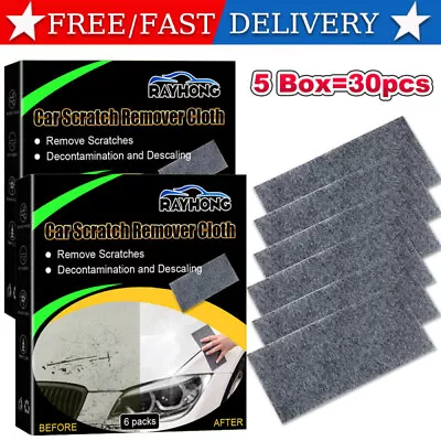 30PCS Nano Sparkle Cloth For Car Scratches Nano Magic Cloth Scratch Remover Wipe • $20.75