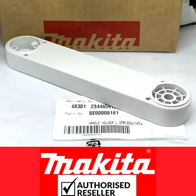 1xgenuine Makita Handle For Jobsite Radio Dmr109w Dmr107w Dmr102w White Left • £8.86