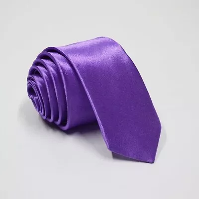 New Men's Dress Tie 3.1 In Solid Color Classic Neck Tie Necktie Wedding  Formal • $5.59