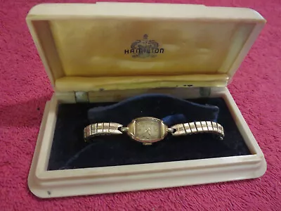 Vintage Ladies Hamilton Watch In Original Case • $9.99