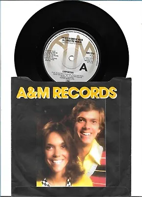 £1.99 • Buy Carpenters - There's A Kind Of Hush - (1976 A&m Records 7  Single) (ex)
