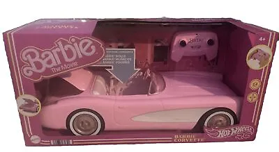 Hot Wheels RC Barbie Corvette Remote Control Car From Barbie: The Movie • $135.86