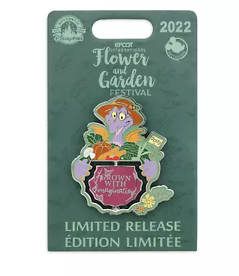 Disney Flower And Garden 2022 Figment Grown With Imagination Limited Pin New • $9.99