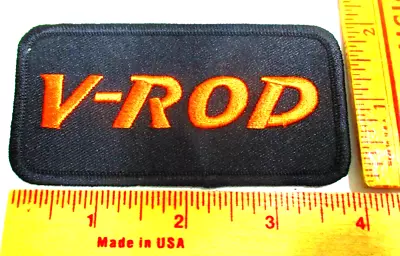 $9.95 • Buy Harley V-Rod Patch Biker Collectible Old HD Emblem Motorcycle Memorabilia