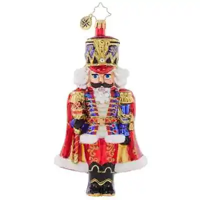 Christopher Radko Holiday Elegance Nutcracker Ornament *BRAND NEW* 1021663 • $66