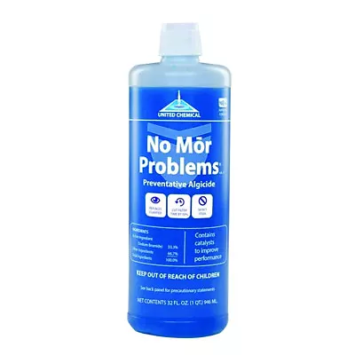 No Mor More Problems Swimming Pool Algaecide 1 Quart United Chemical NMP-C12 • $26.79