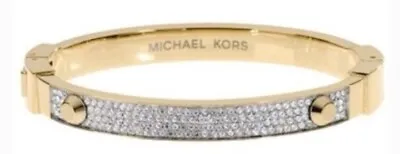 Nwdf Michael Kors Astor Baguette Bracelet Gold Tone Mkj1975 • $45